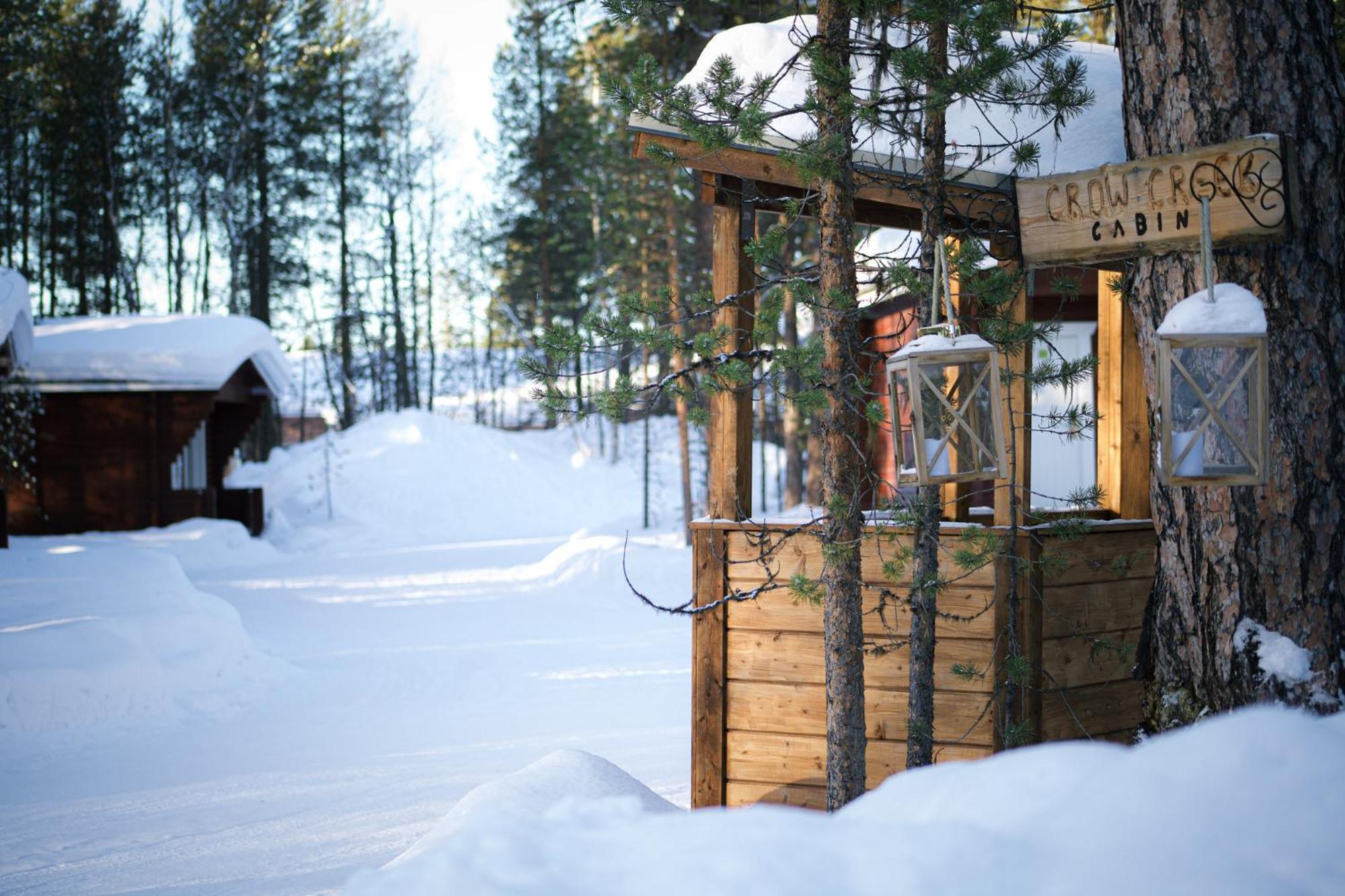 Crow Creek Cabins Inari Zewnętrze zdjęcie